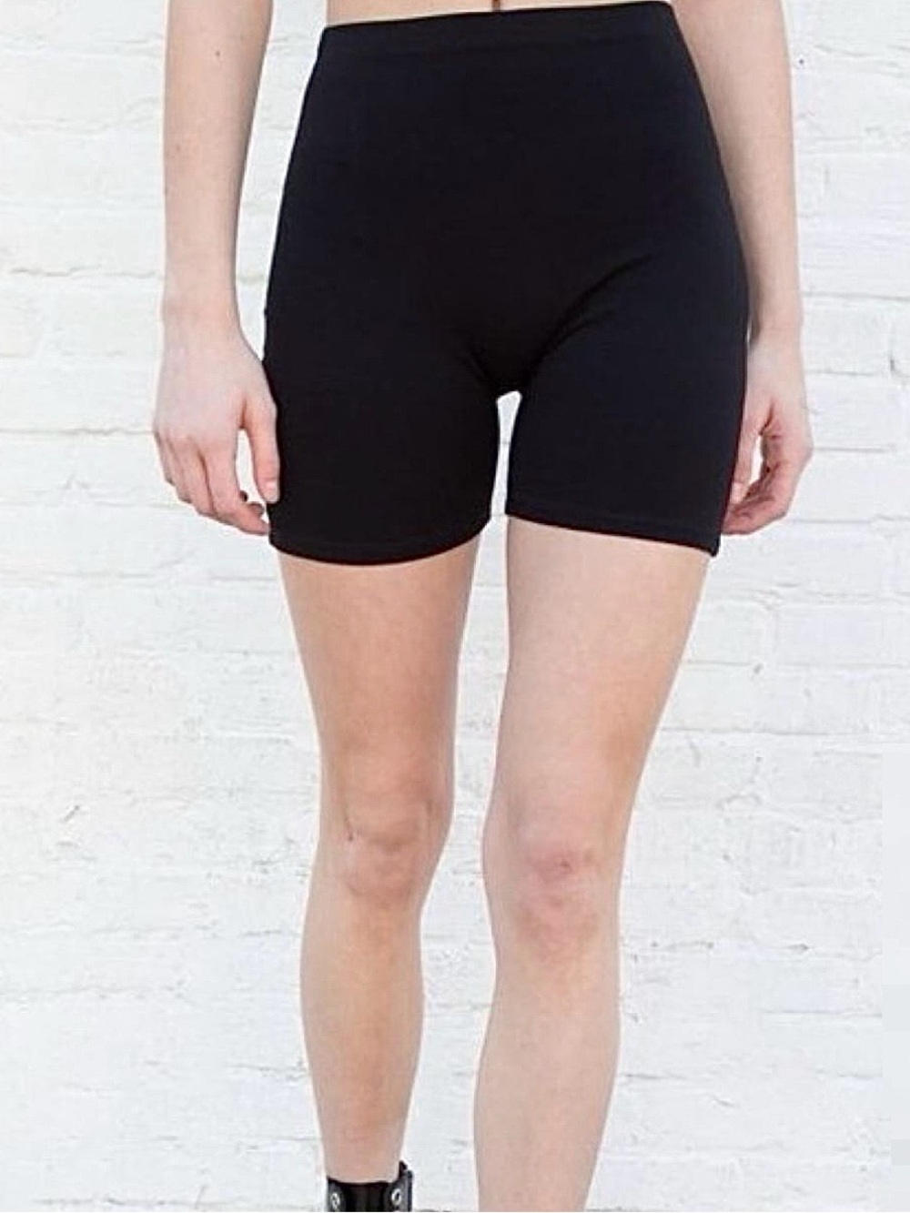 Brandy Melville Griffin Biker Shorts, Black, NWOT, Women’s Size Small